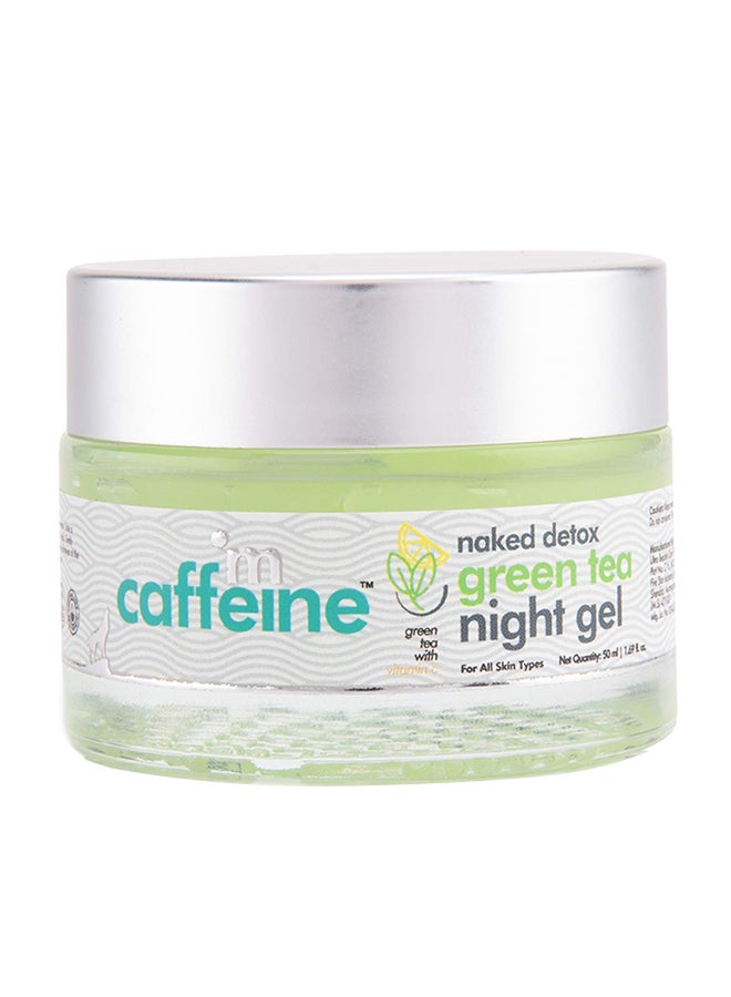 Naked Detox Green Tea Night Gel 50grams