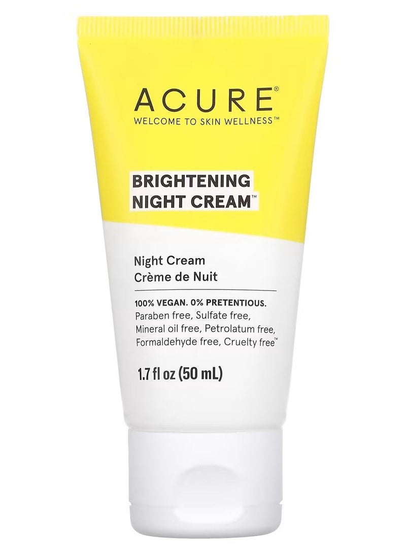 Brightening Night Cream, 1.7 fl oz 50 ml