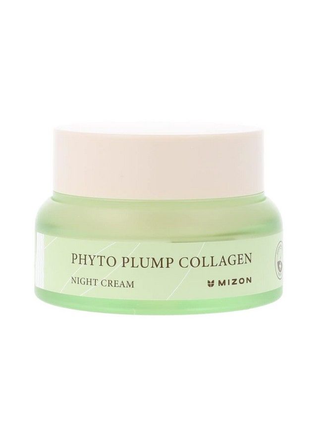 Phyto Plump Collagen Night Cream Anti Wrinkle Plant Collagen Hydrating Safe Vegan Formula (50Ml/1.69Oz)