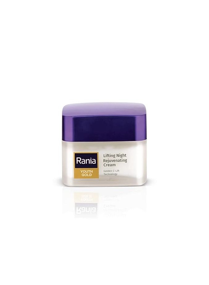 Rania Youth Gold Lifting Night Rejuvenating Cream with Vitamin C