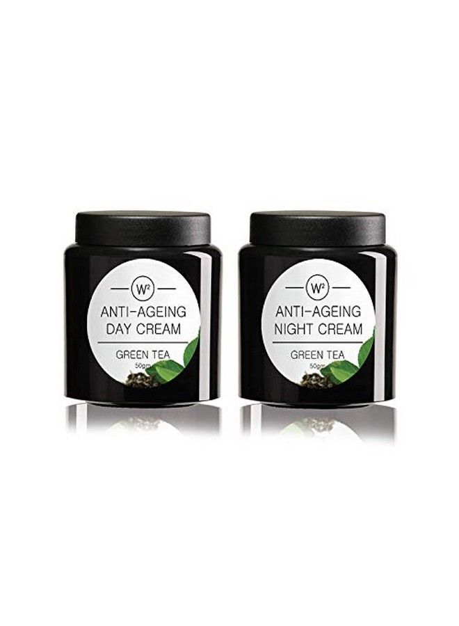 Green Tea Anti Ageing Protects Skin From Premature Signs Of Ageing (Green Tea Antiageing Day & Night Cream 100 Gm)