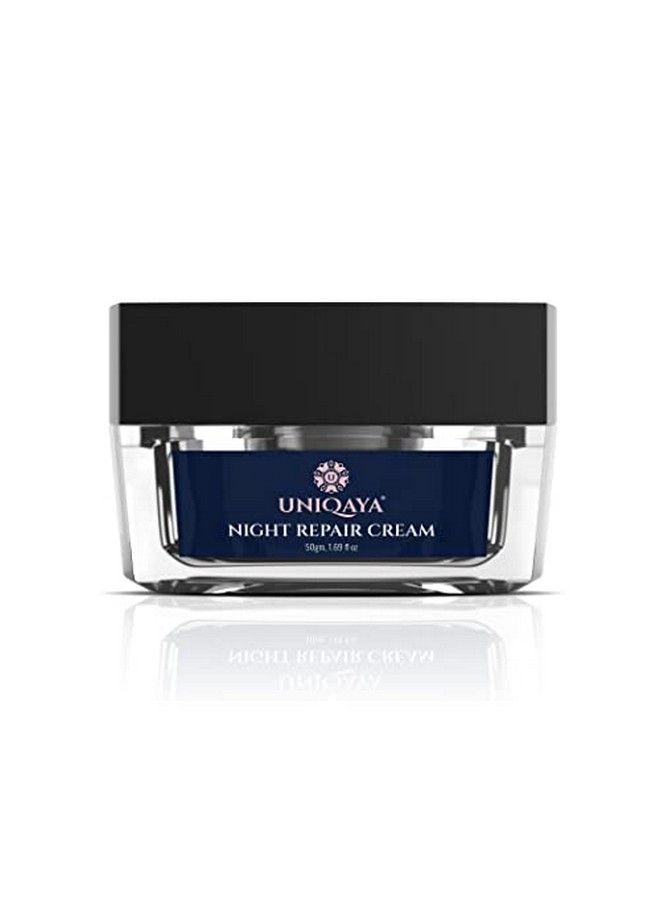 Night Cream For Women & Men ; Anti Ageing Cream For Women & Men; Face Cream For Glowing Skin ; Rejuvenating Night Cream ; Overnight Repair Cream (Pack Of 1)