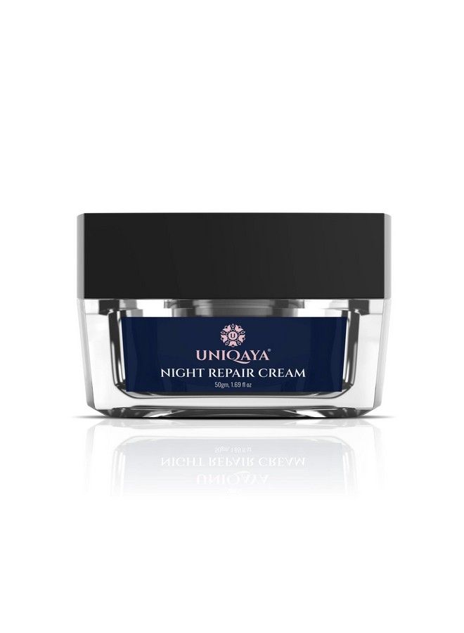 Night Cream For Women & Men ; Anti Ageing Cream For Women & Men; Face Cream For Glowing Skin ; Rejuvenating Night Cream ; Overnight Repair Cream (Pack Of 1)