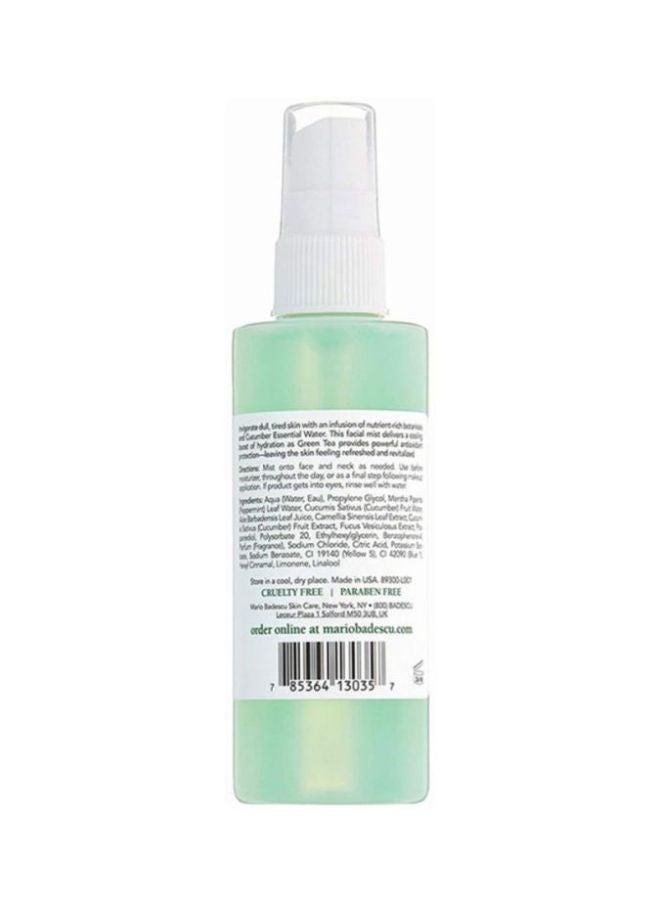 Facial Spray With Aloe, Cucumber And Green Tea Clear 118ml