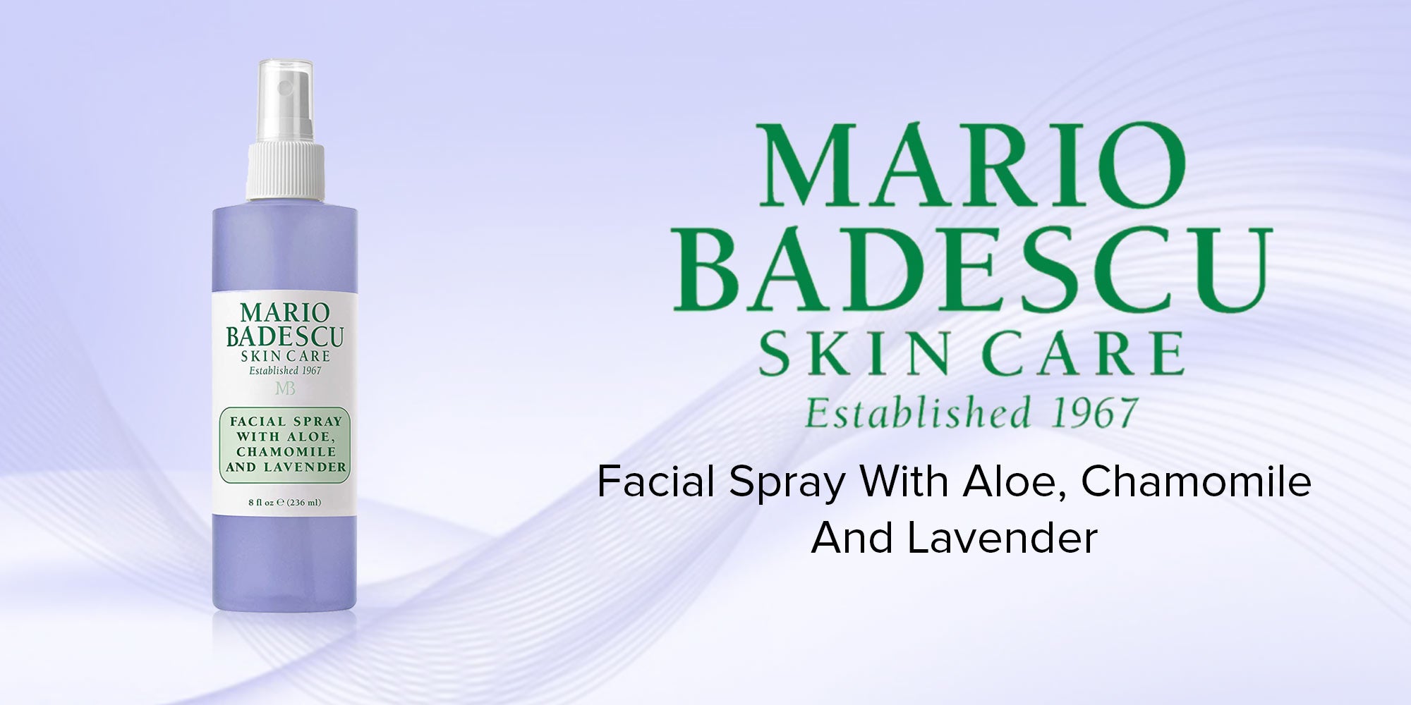 Facial Spray With Aloe, Chamomile And Lavender 118.0ml