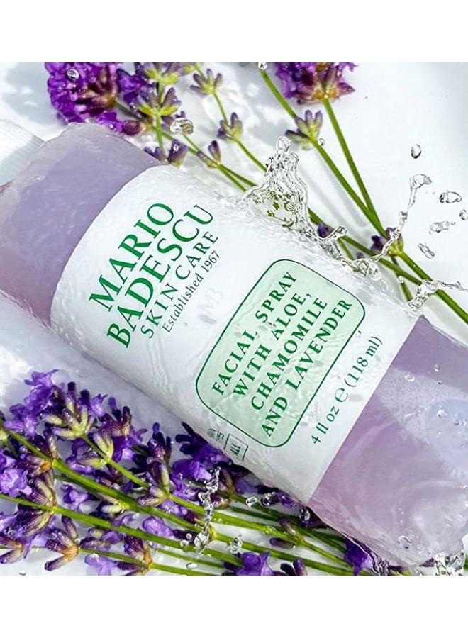 Facial Spray With Aloe, Chamomile And Lavender 118.0ml