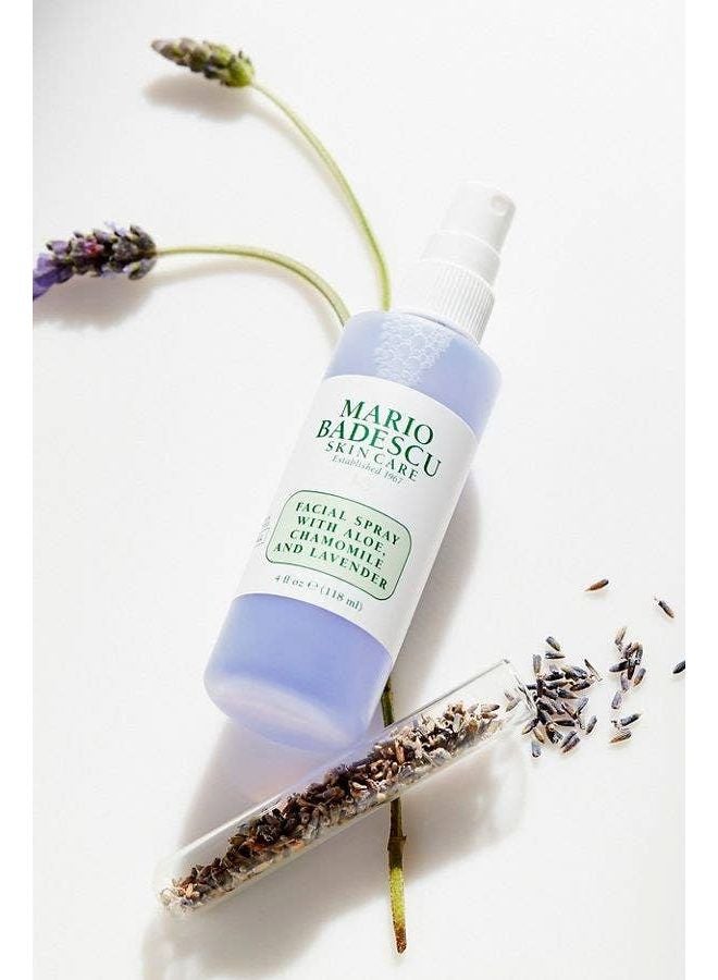 Facial Spray With Aloe, Chamomile And Lavender 118.0ml