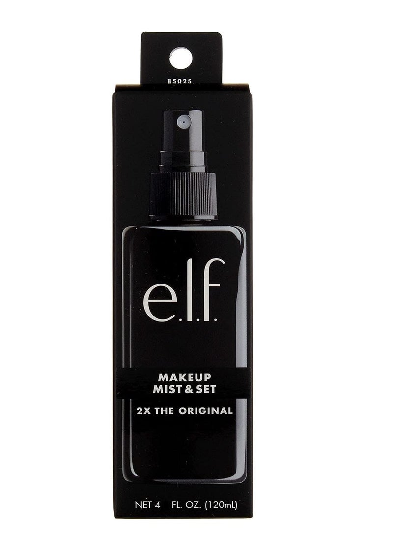 e.l.f. makeup mist & set hydrating setting spray for setting & reviving makeup soothes & hydrates skin infused with vitamin A vegan & cruelty free