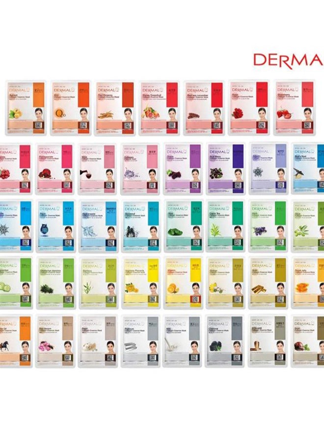 39 Combo Pack Collagen Essence Full Face Facial Mask Sheet