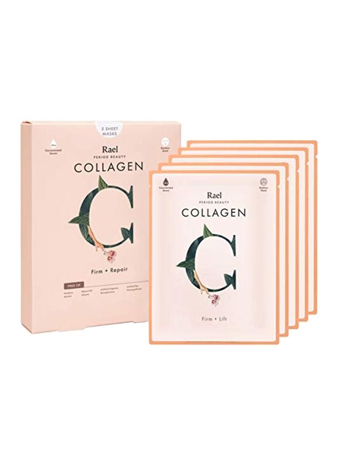 5-piece Bamboo Face Sheet Mask