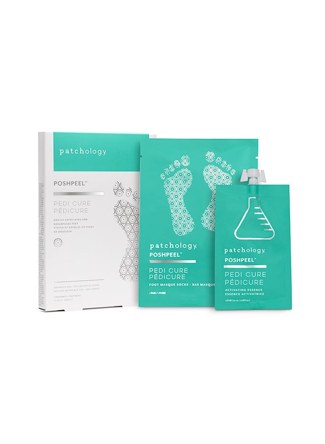 PoshPeel PediCure- Single Treatment 2X20ml