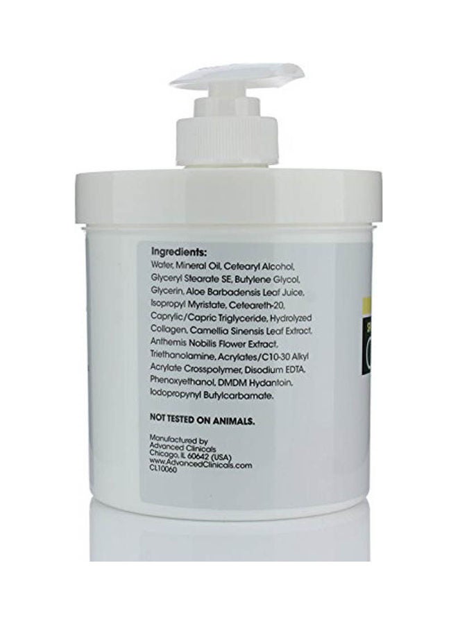 Collagen Skin Rescue Lotion Cream White 16ounce