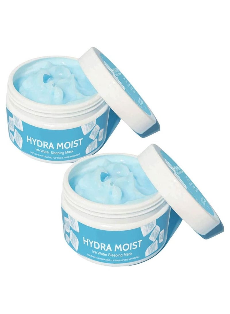 J Skin Beauty Hydra Moist Ice Water Sleeping Mask 300 grams Pack of 2