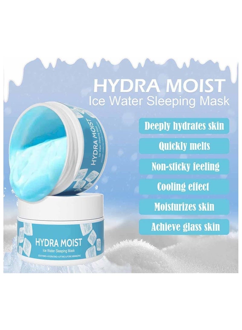 J Skin Beauty Hydra Moist Ice Water Sleeping Mask 300 grams Pack of 2