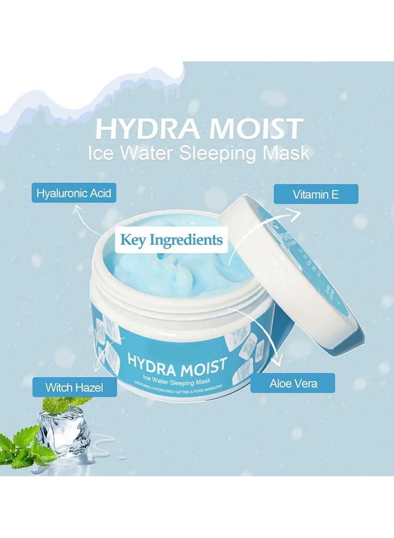 J Skin Beauty Hydra Moist Ice Water Sleeping Mask 300 grams Pack of 2