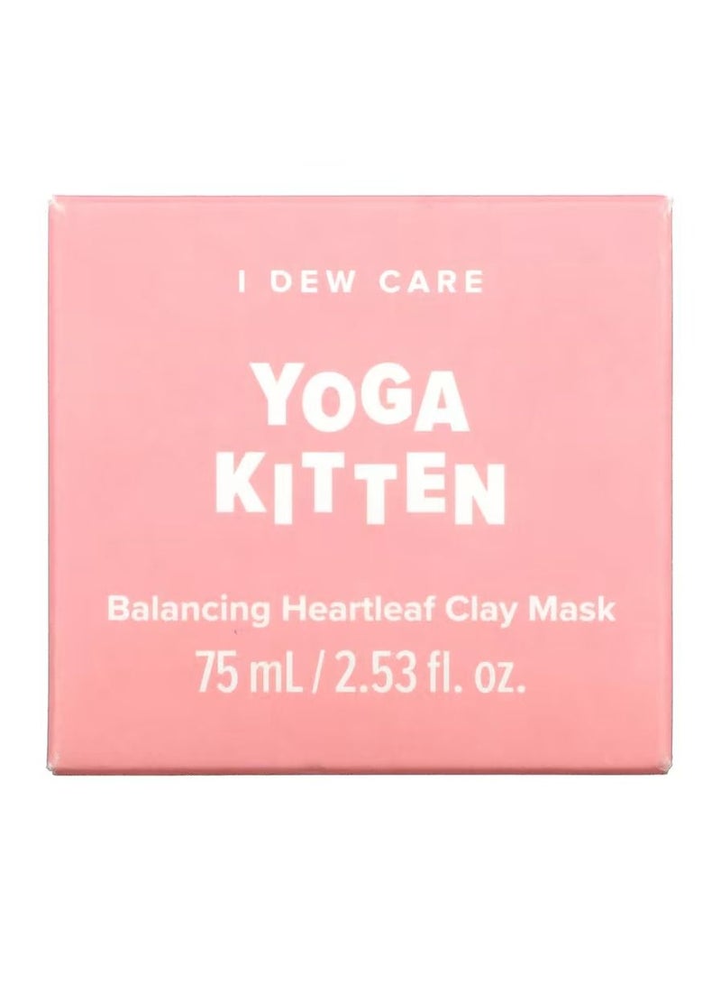 Yoga Kitten Balancing Heartleaf Clay Beauty Mask