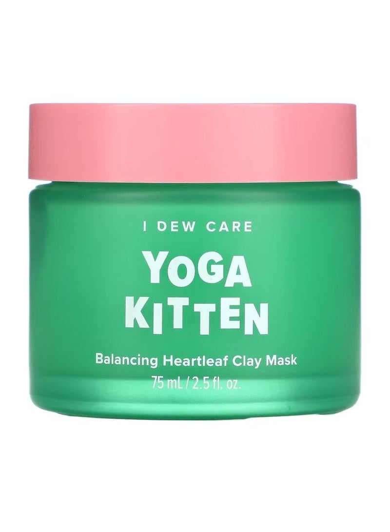 Yoga Kitten Balancing Heartleaf Clay Beauty Mask