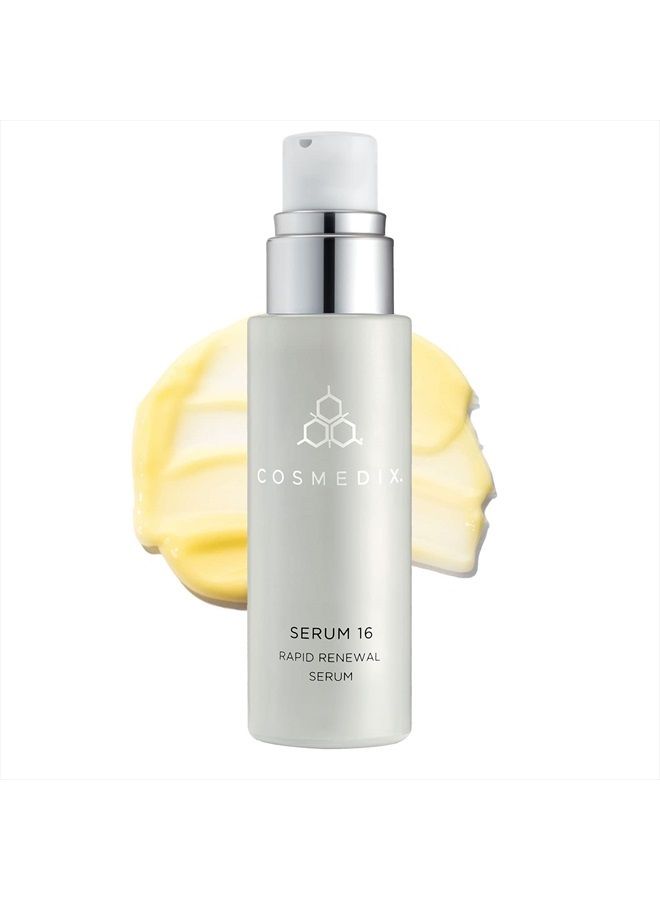 Serum 16 Rapid Renewal Serum, Helps Reduce Appearance of Uneven Skin Tone, Moisturizes Skin, Vitamin A, Retinol, Cruelty Free