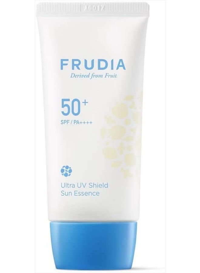 WELCOS Sun Block Day Cream Essence Facial SPF | Organic Hydrating Face Cream Vegan Face Moisturizer for Dry Skin | Sun Screens Lotion Day Moisturizer for Face Women Korean Skin Care 1.76 fl oz