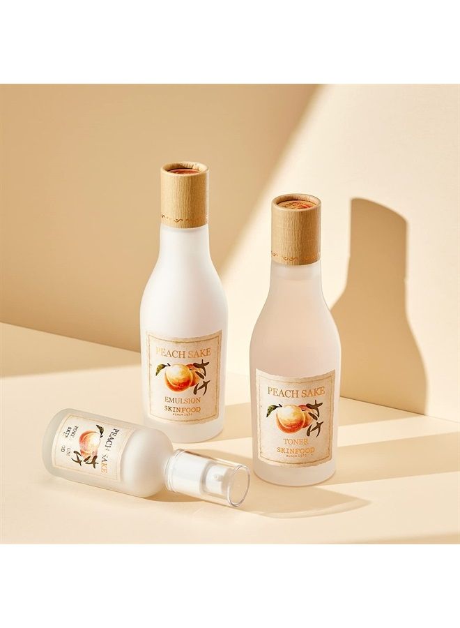 SKINFOOD Peach Sake Pore Serum - Pore Minimizer & Sebum Control - Skin Smoothing Facial Serum for Oily Skin - Pore Refining Serum & Pore Tightening - Acne Reducer & Minimizing Serum - 45ml (1.52 oz)