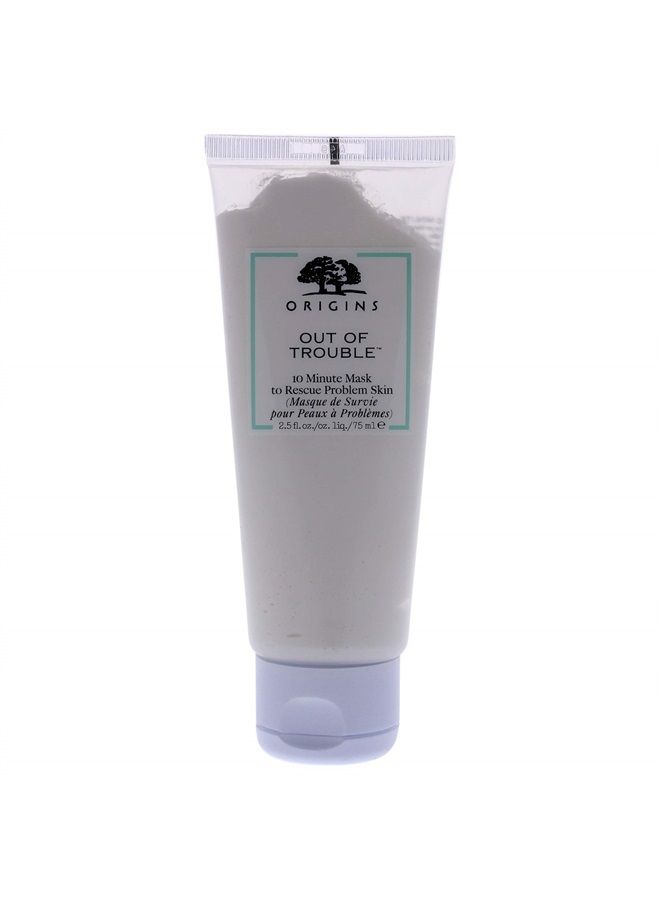 Out of Trouble 10 Minute Mask to Rescue Problem Skin, 2.5 Fl Oz (Pack of 1)