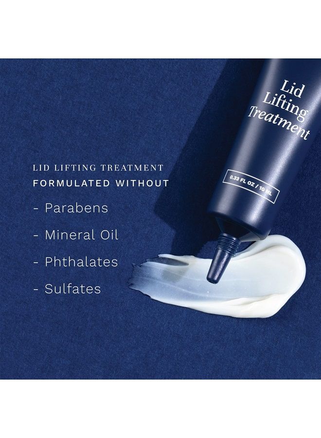 Lid Lifting Treatment - Drooping Eyelid Solution - Lift, Smooth & Tighten - Solution for Sagging & Wrinkles - Rejuvenating Eye Primer - Anti-Aging Cruelty-Free Skin Care