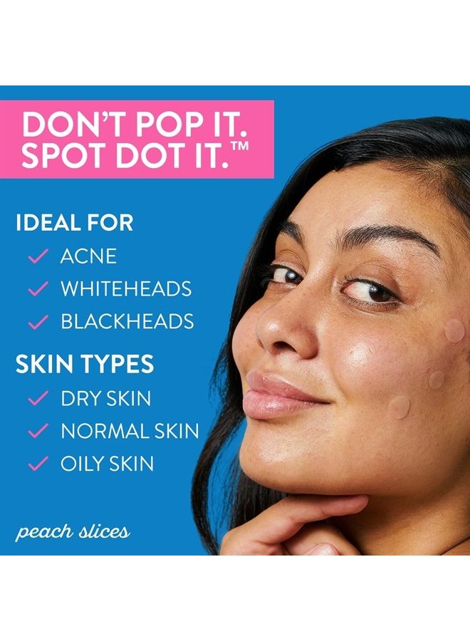 Acne Spot Dots | Clear Hydrocolloid Acne Pimple Patch for Zits and Breakouts | Treats, Drains, and Shrinks Blemishes | Vegan and Cruelty-Free | Three Sizes 7mm, 10mm, 12mm (60 Count)