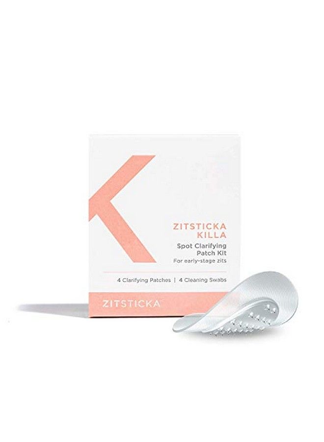 Killa Kit ; Selfdissolving Microdart Acne Pimple Patch For Zits And Blemishes ; Spot Targeting For Blind Earlystage Hardtoreach Zits For Face And Skin (4 Pack)