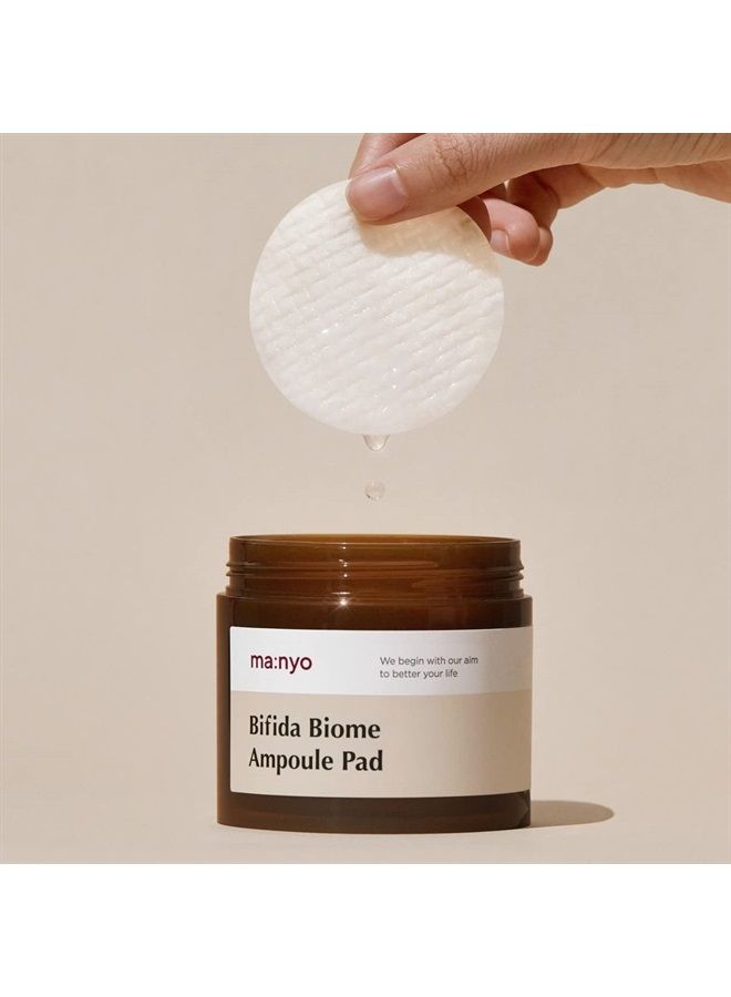 Bifida Biome Ampoule Pad Korean Skin care 70 pads