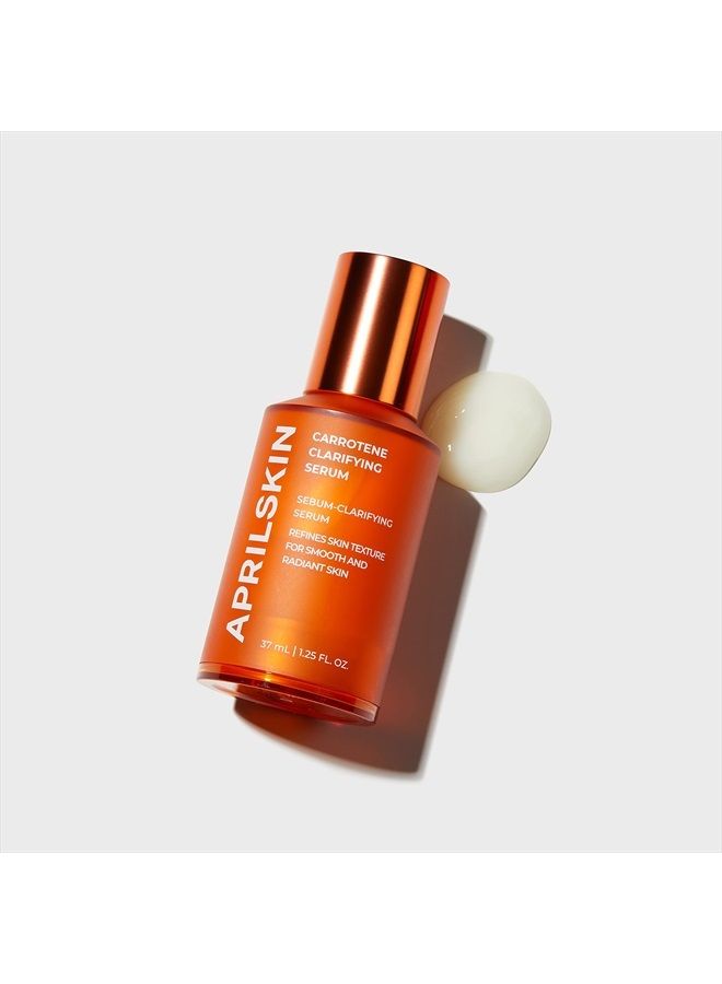 APRILSKIN Carrotene Clarifying Serum | Vegan, Cruelty-Free | Oily, Sensitive, Acne-Prone Skin | Non-comedogenic, Fights Acne & Pore-Tightening