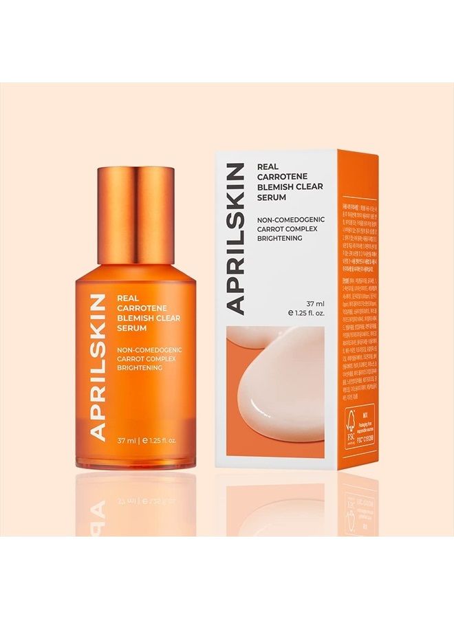 APRILSKIN Carrotene Clarifying Serum | Vegan, Cruelty-Free | Oily, Sensitive, Acne-Prone Skin | Non-comedogenic, Fights Acne & Pore-Tightening