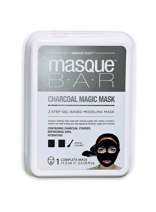 Luminizing Charcoal Face Mask Kit (3 Peel Off Masks 1 Eye Mask 1 Charcoal Gel Mask) Blackhead Remover Absorbs Impurities Excess Oil Detoxifies Exfoliates Refines Appearance Of Pores