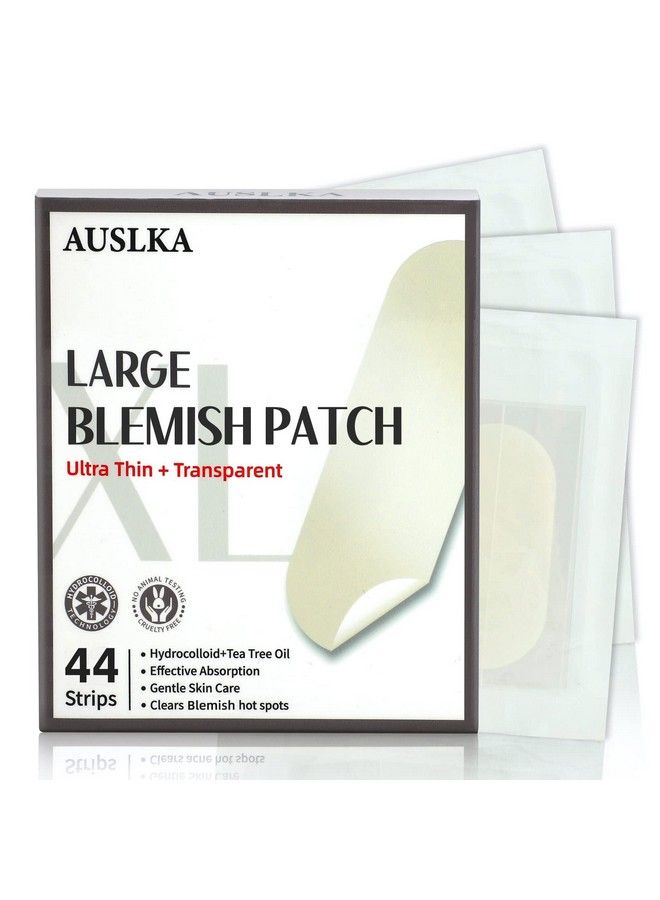 Blemishes Patches 44 Strips Hydrocolloid Dots Large Blemishes Patch Blemishes Stickers Zit Breakouts Suitable For Larger Area Outbreaks