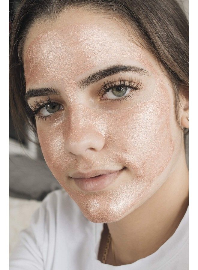 Rose Gold Foil Facial Peel Off Mask (70Ml/Tube) Korean Beauty Face Skin Care Treatment Clarifies Treates Pores Detoxifies Improves Complexion Makes Skin Look More Glowing & Bright
