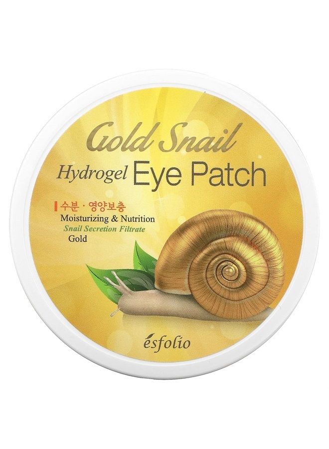 Gold Snail Hydrogel Eye Patch Anti-Wrinkle & Nutrition by Esfolio (60 PCS)