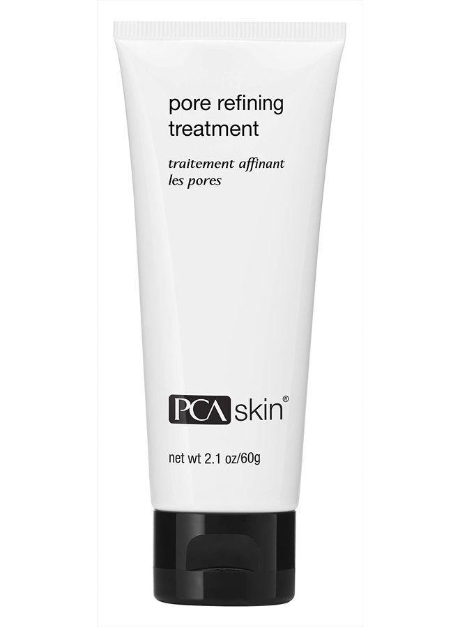 Pore Refining Face Treatment - Facial Scrub Exfoliant with Mandelic Acid for Large Pores, Excess Oil, Acne & Blackheads (2.1 oz)