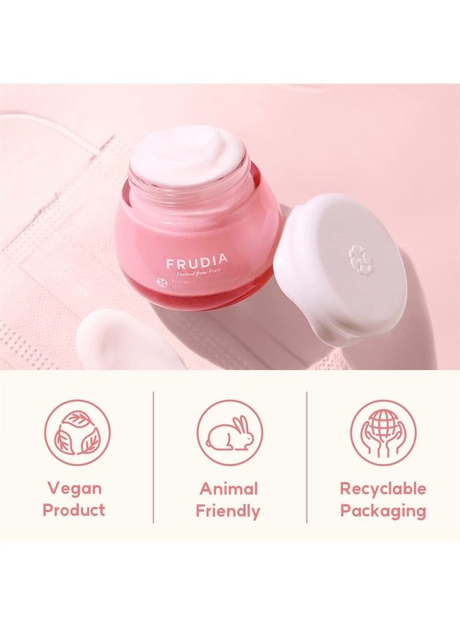 WELCOS Pomegranate Nutri-Moisturizing Face Cream | Facial Moisturizer for Skin Firmness & Vitality Korean Skin Care Face Moisturizer Cream w/Adenosine, Pomegranate & Fruit Seed Oil 1.85 fl oz