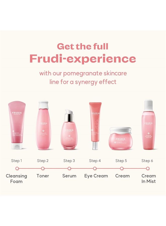 WELCOS Pomegranate Nutri-Moisturizing Face Cream | Facial Moisturizer for Skin Firmness & Vitality Korean Skin Care Face Moisturizer Cream w/Adenosine, Pomegranate & Fruit Seed Oil 1.85 fl oz