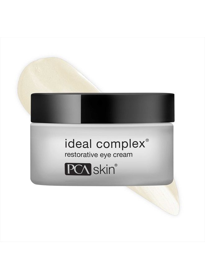 Ideal Complex Restorative Eye Cream - Anti Aging Brightening Eye Treatment for Dark Circles, Puffiness, Fine Lines & Wrinkles (0.5 oz)