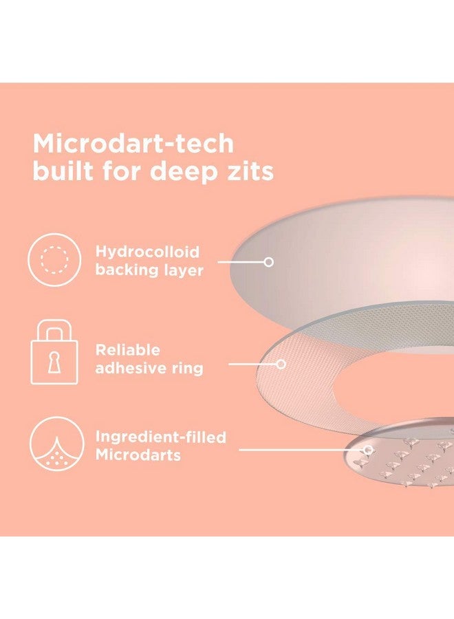 Killa Kit Selfdissolving Microdart Acne Pimple Patch For Zits And Blemishes Spot Targeting For Blind Earlystage Hardtoreach Zits For Face And Skin (8 Pack)