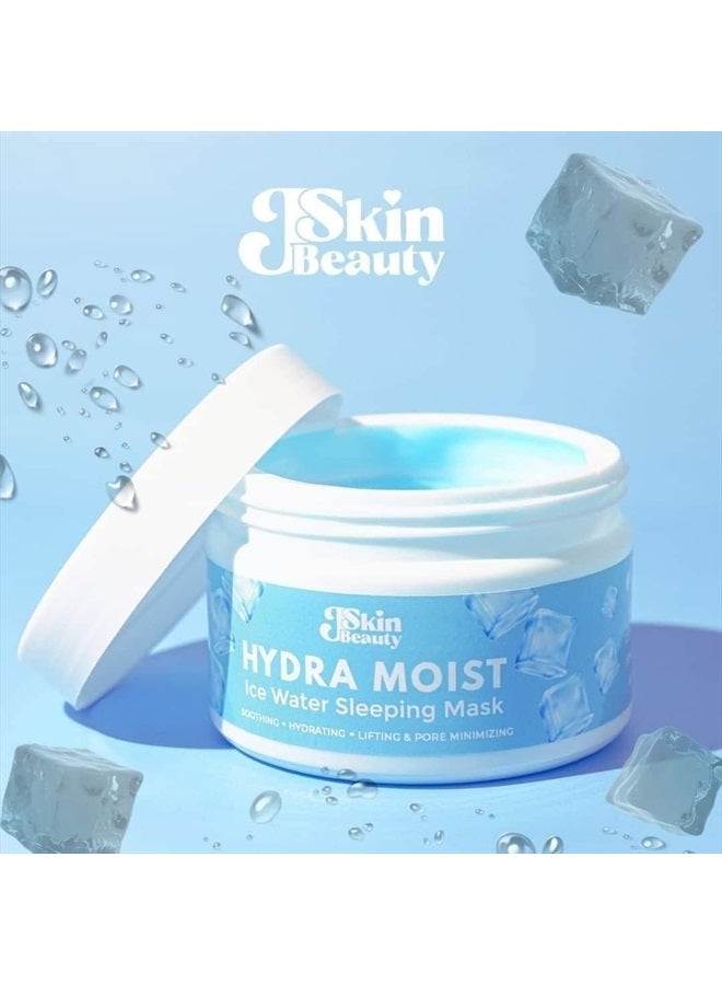 HYDRA MOIST Ice Water Sleeping Mask, 300g Fast absorbing.With cooling effect