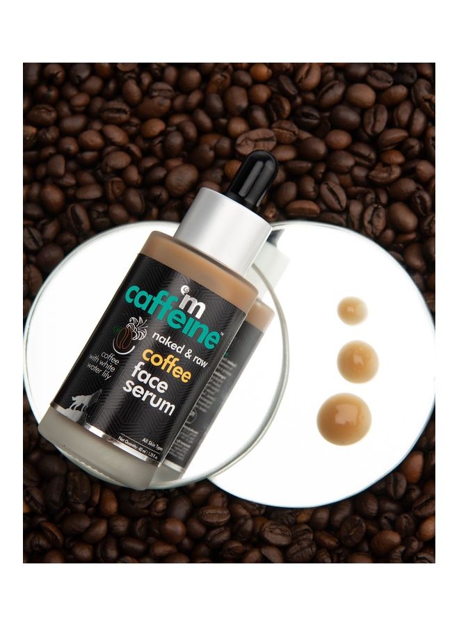 Naked & Raw Sun Protection Coffee Face Serum 40ml