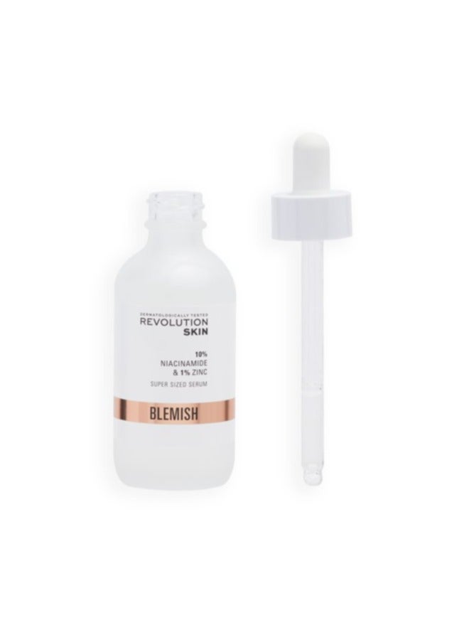 Skincare London Blemish and Pore Refining Serum - 10% Niacinamide + 1% Zinc