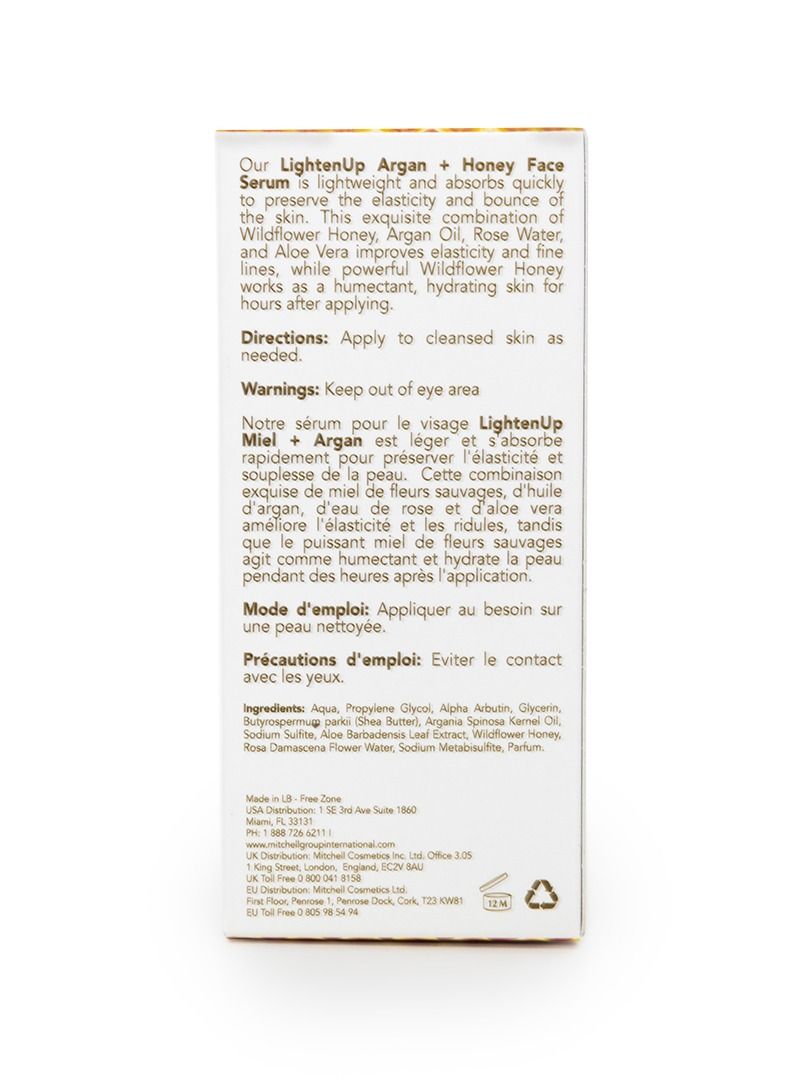 LightenUp Honey Face Serum