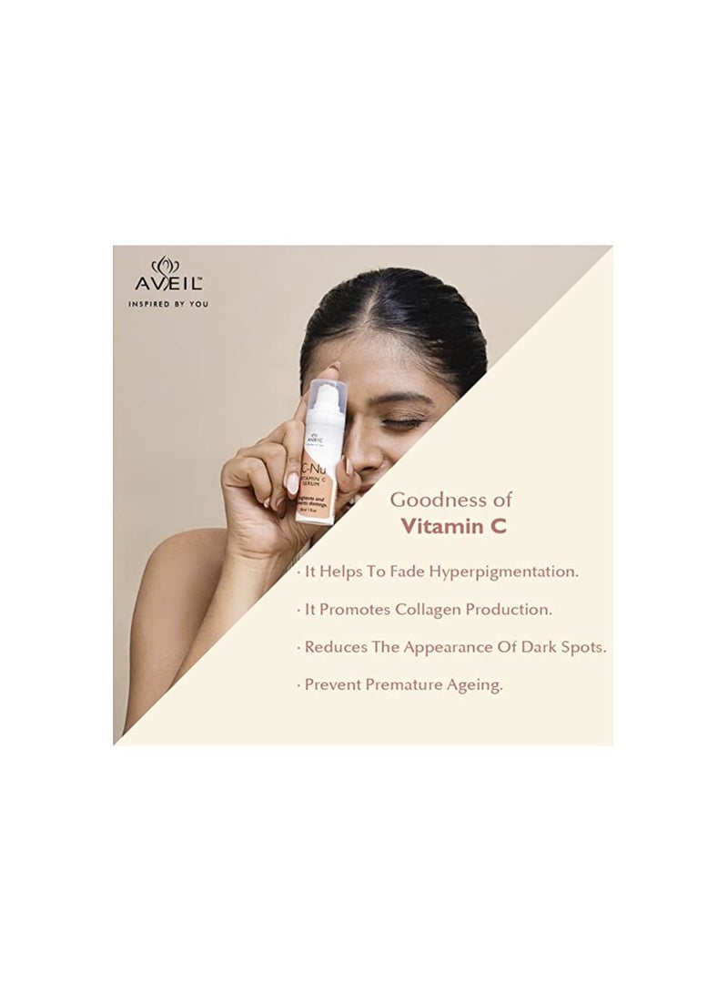 AVEIL C-Nu Vitamin C Serum 30 Ml