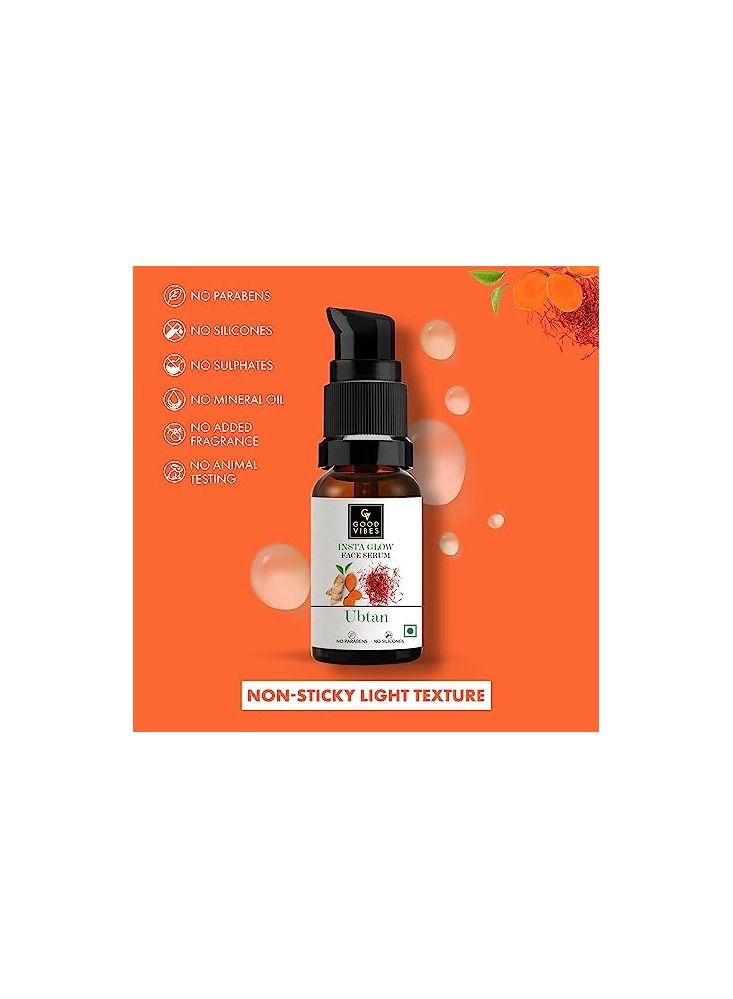 Good Vibes Ubtan Insta Glow Face Serum