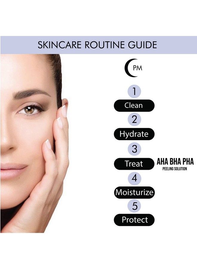 High Strength Skin Peeling Solution With Aha 30% + Bha 2% + Pha 5% For Instant Glowing Skin 30 Ml