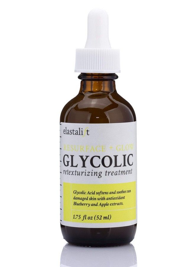 Resurfacing Glycolic Acid Facial Peel Serum Antiaging Dark Spot Corrector Facial Peel Reduces Enlarged Pores Minimizes Fine Lines Evens Skin Tone Exfoliating Chemical Peel 1.75 Fl Oz