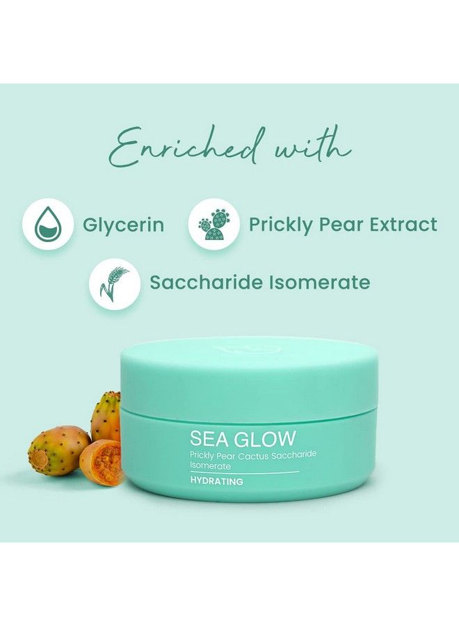 Sea Glow Gel ; Oil Free Lightweight For Dry & Dehydrated Skin Men & Women 100Gm