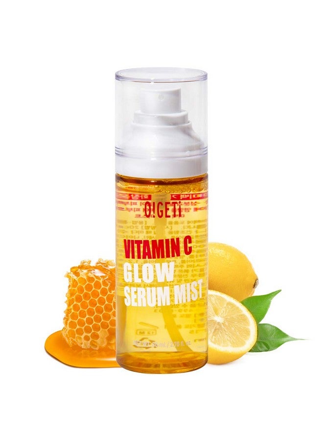 !Geti Vitamin C Serum Mist ; Vitamin C Hyaluronic Acid Moisturizing Mist For Face All Skin Type Korean Skincare For Men And Women 2.70 Fl.Oz (80Ml)